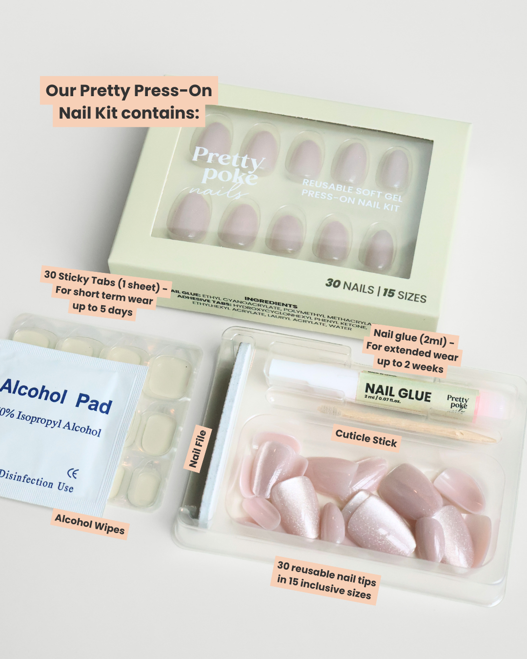 Velvet Haze Cateye In Short Round (Press-On Nails)