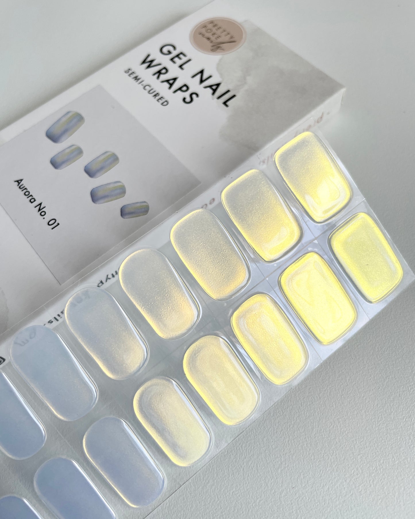 Aurora No. 1 (Semi-Cured Gel Wraps | Manicure)