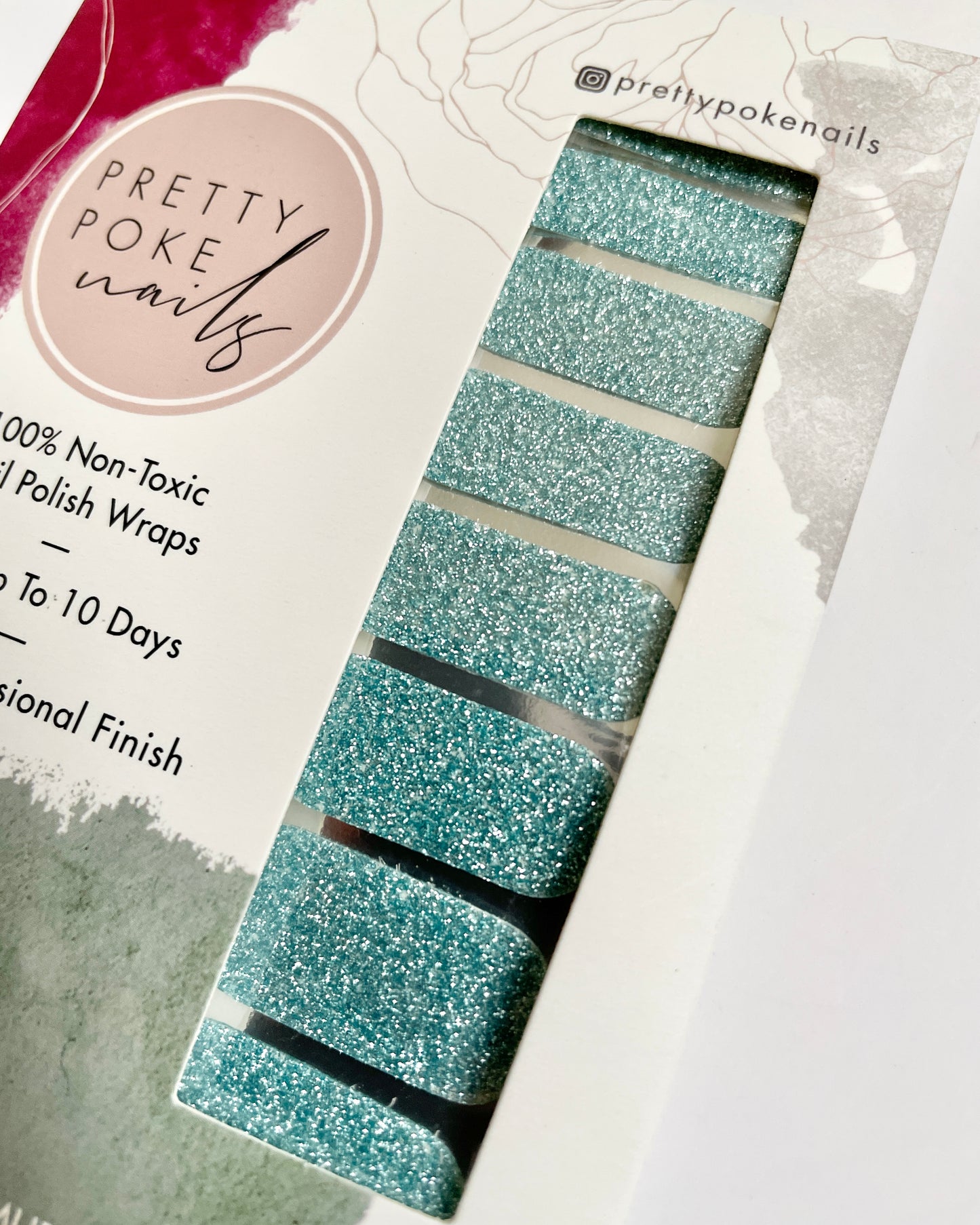 Ice Turquoise Glitter