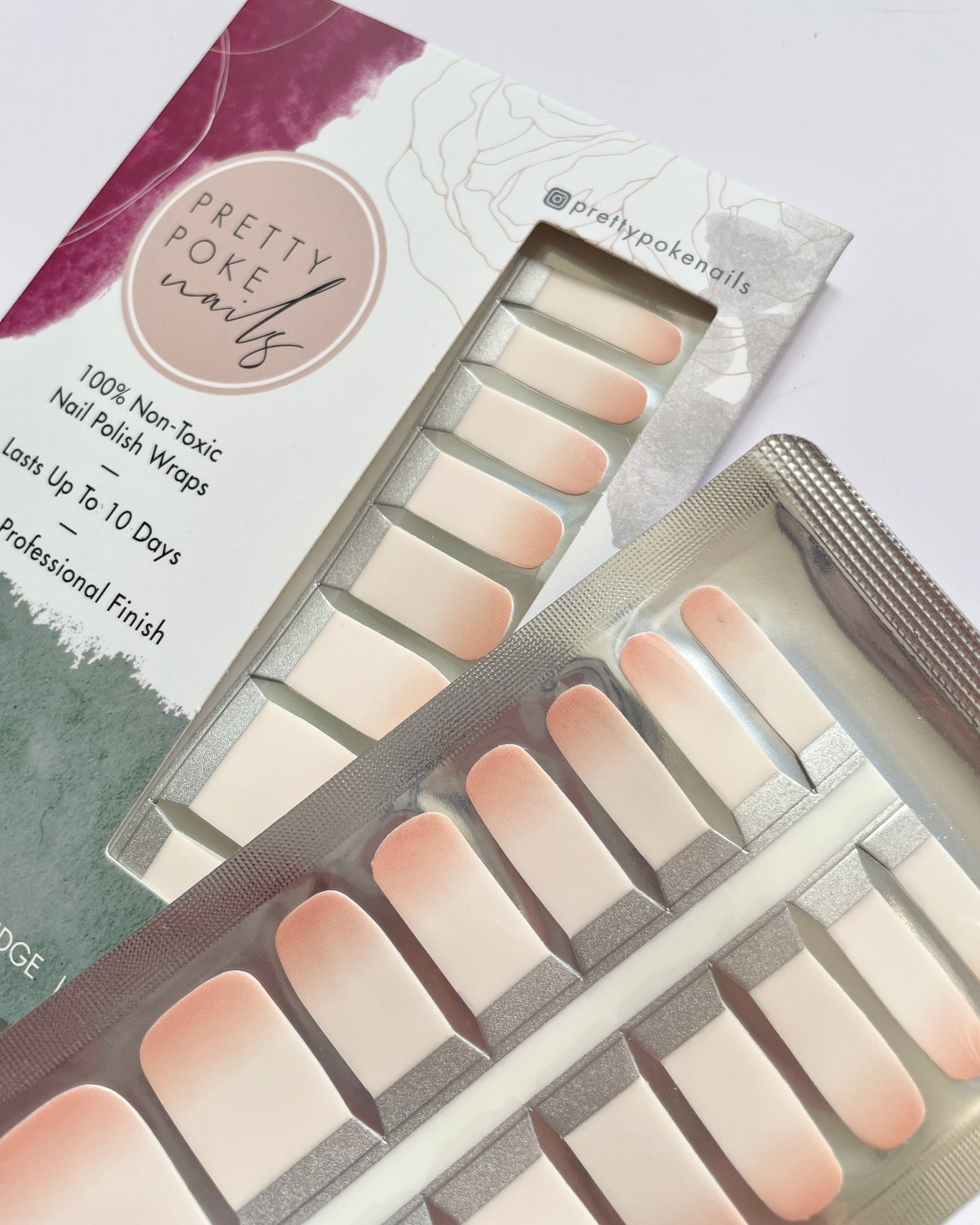 Gradient Peach (Pedicure)