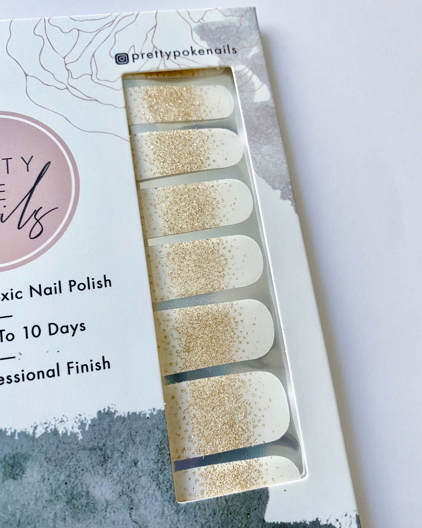 Glitter Gradient Overlays (Pink, Gold)