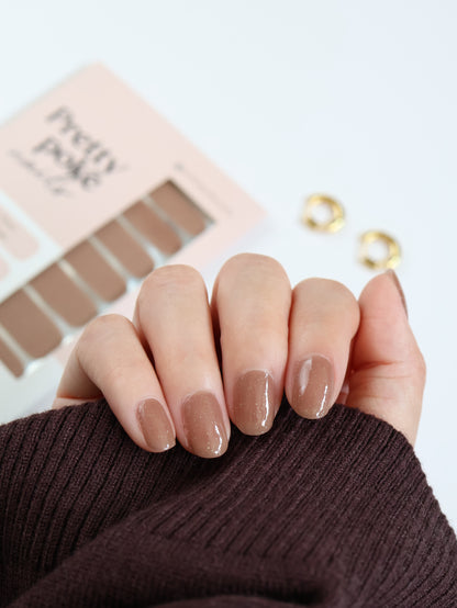 Almond (Solid+Glitter)