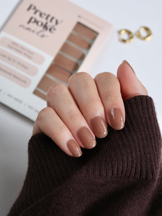 Almond (Solid+Glitter)