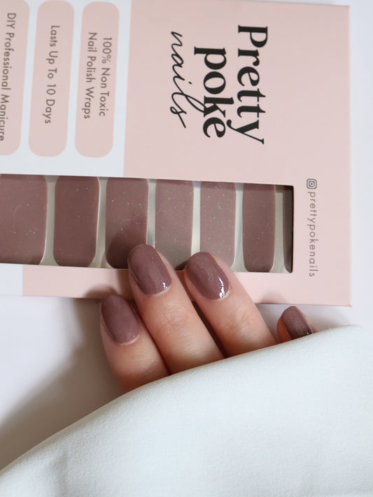 Cocoa Berry (Solid+Glitter)