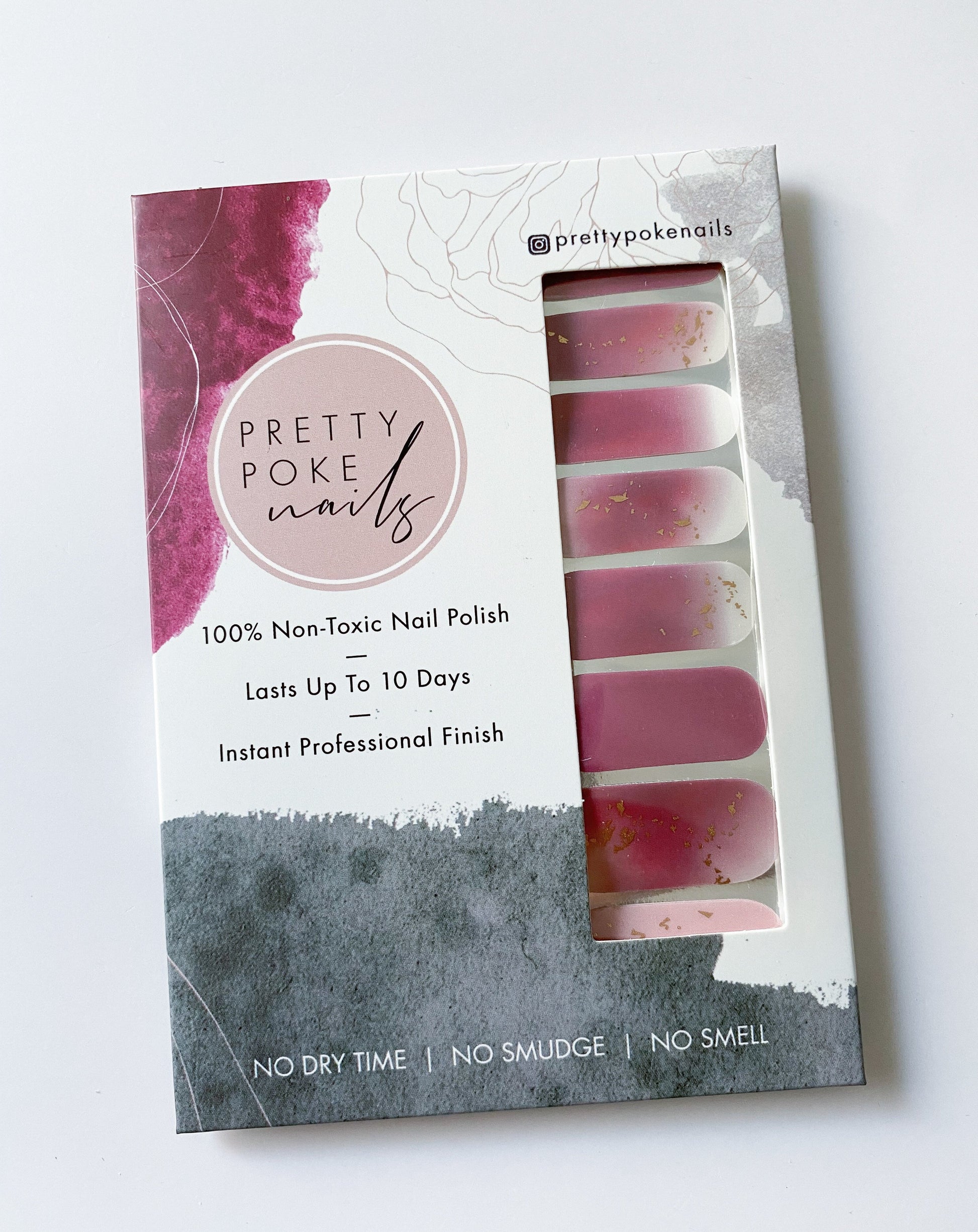 Pinot Noir - Nail Wraps By Pretty Poke Nails 