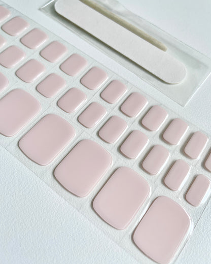 Baby Pink (Semi-Cured Gel Wraps | Pedicure)